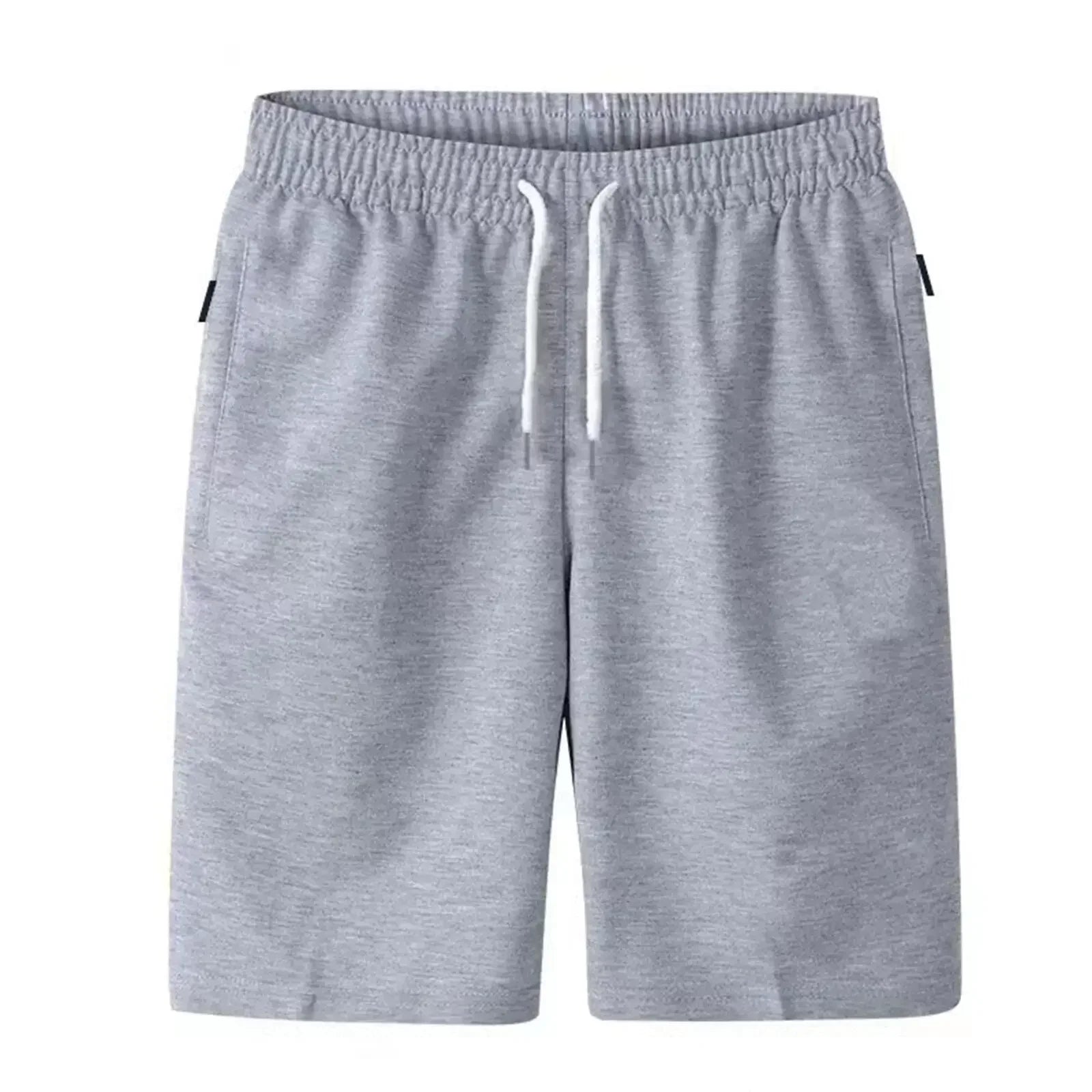 Men's Beach Shorts Summer 2025 Breeches Loose Male Sports Pocket Solid Drawstring Board Thin Trousers Zippered Pocket Clothing Camara Shopping Men's Beach Shorts Summer 2025 Breeches Loose Male Sports Pocket Solid Drawstring Board Thin Trousers Zippered Pocket Clothing