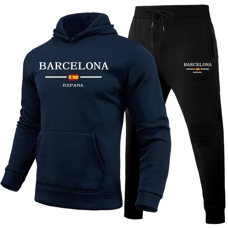 2025 hommes survêtement décontracté impression sweat pantalons de survêtement ensemble Sports de plein air J Camara Shopping 2025 hommes survêtement décontracté impression sweat pantalons de survêtement ensemble Sports de plein air J
