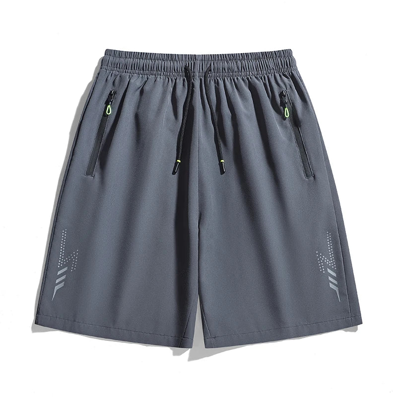 Men's Quick Dry Running Shorts with Drawstring and Zip Pockets - Ideal for Athletic Workouts and Gym Sessions Camara Shopping Men's Quick Dry Running Shorts with Drawstring and Zip Pockets - Ideal for Athletic Workouts and Gym Sessions