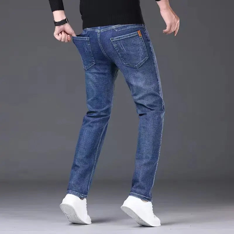 2026 New Men Classic Jeans Jean Homme Pantalones Hombre Men Nen Soft Black Biker Masculino Denim Overalls Mens Pants Size 32-38 Camara Shopping 2026 New Men Classic Jeans Jean Homme Pantalones Hombre Men Nen Soft Black Biker Masculino Denim Overalls Mens Pants Size 32-38