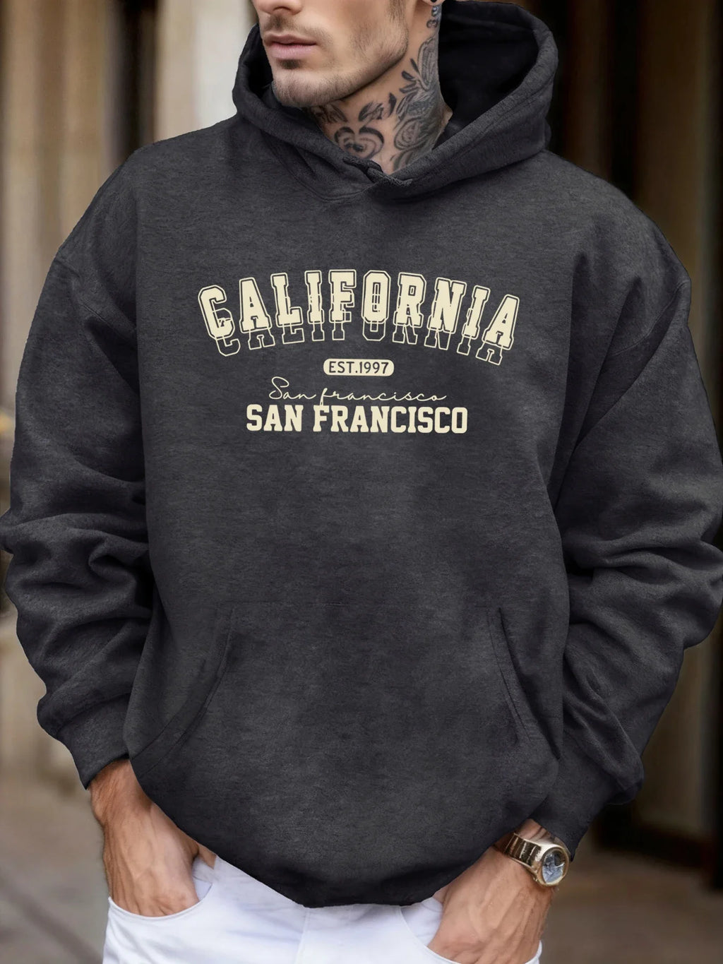 California San Francisco Est 1997 imprimer doux sweatà capuche amplepolaire automne vêtements deSport hommes Sport Joggingsweats Camara Shopping California San Francisco Est 1997 imprimer doux sweatà capuche amplepolaire automne vêtements deSport hommes Sport Joggingsweats