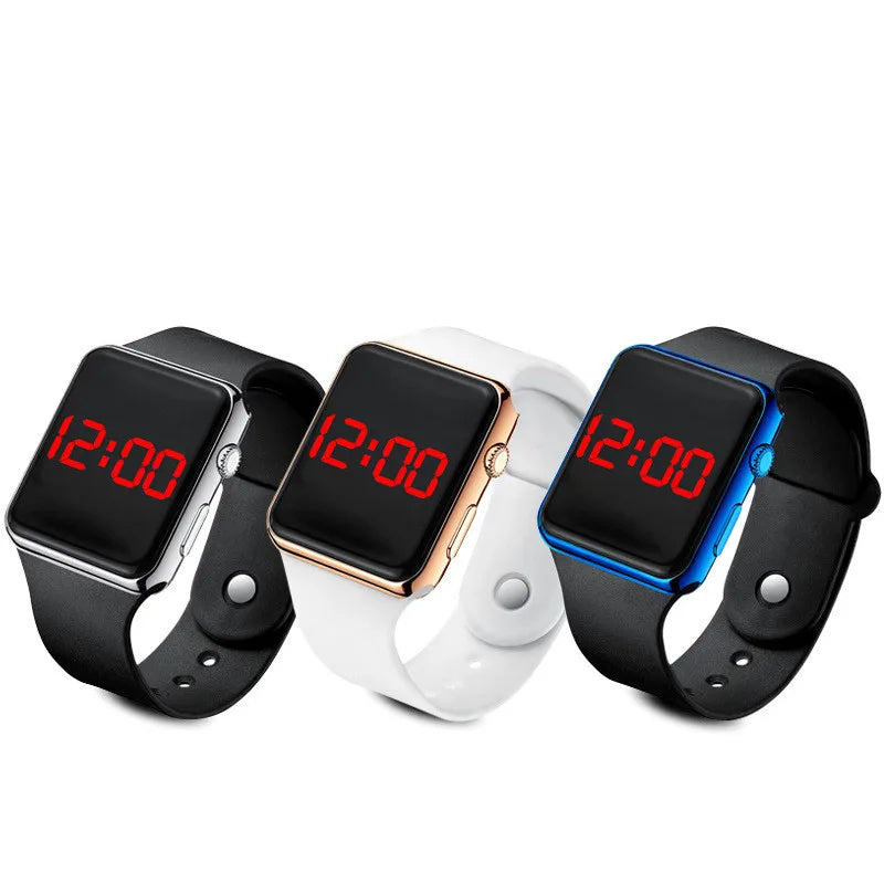 2024 Fashion Sport Digital Watch Women Men Square LED Watches Silicone Belt Electronic Women Digital Watches Clock Montre Femme Camara Shopping 2024 Fashion Sport Digital Watch Women Men Square LED Watches Silicone Belt Electronic Women Digital Watches Clock Montre Femme