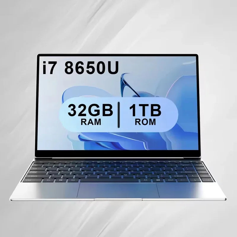 14.1‑Inch Ultra‑Portable Slim Laptop, Powered by Intel Core I7‑8650U, Pre‑Installed Windows 11 Pro, 32GB High‑Speed RAM, 2TB M.2 Camara Shopping 14.1‑Inch Ultra‑Portable Slim Laptop, Powered by Intel Core I7‑8650U, Pre‑Installed Windows 11 Pro, 32GB High‑Speed RAM, 2TB M.2