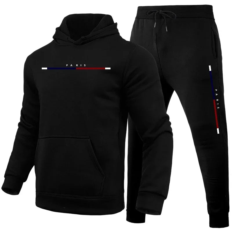 Survêtement pour hommes décontracté impression sweat pantalons de survêtement 2 pièces ensemble sport Jogging hommes vêtement Camara Shopping Survêtement pour hommes décontracté impression sweat pantalons de survêtement 2 pièces ensemble sport Jogging hommes vêtement