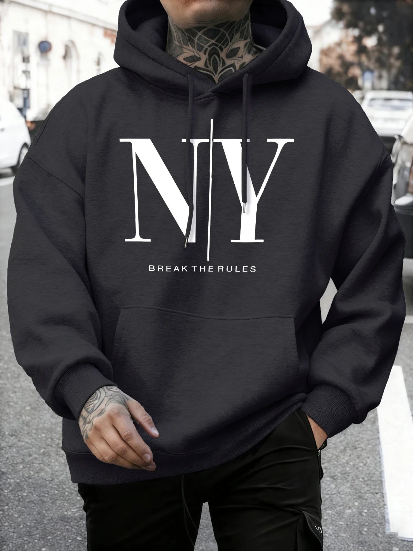 Break The Rules Yes No Imprime automne polaire sweats hommes doux Jogging à capuche rue confortable pulls Sport vêtements de Spo Camara Shopping Break The Rules Yes No Imprime automne polaire sweats hommes doux Jogging à capuche rue confortable pulls Sport vêtements de Spo