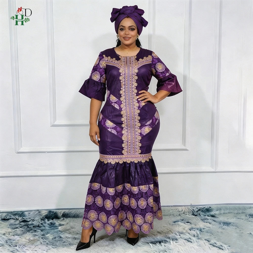 H&D Embroidery Dresses on Clearance Sale African Dresses for Woman Boubou from Nigeria Original vêtement africain femme luxe Camara Shopping H&D Embroidery Dresses on Clearance Sale African Dresses for Woman Boubou from Nigeria Original vêtement africain femme luxe