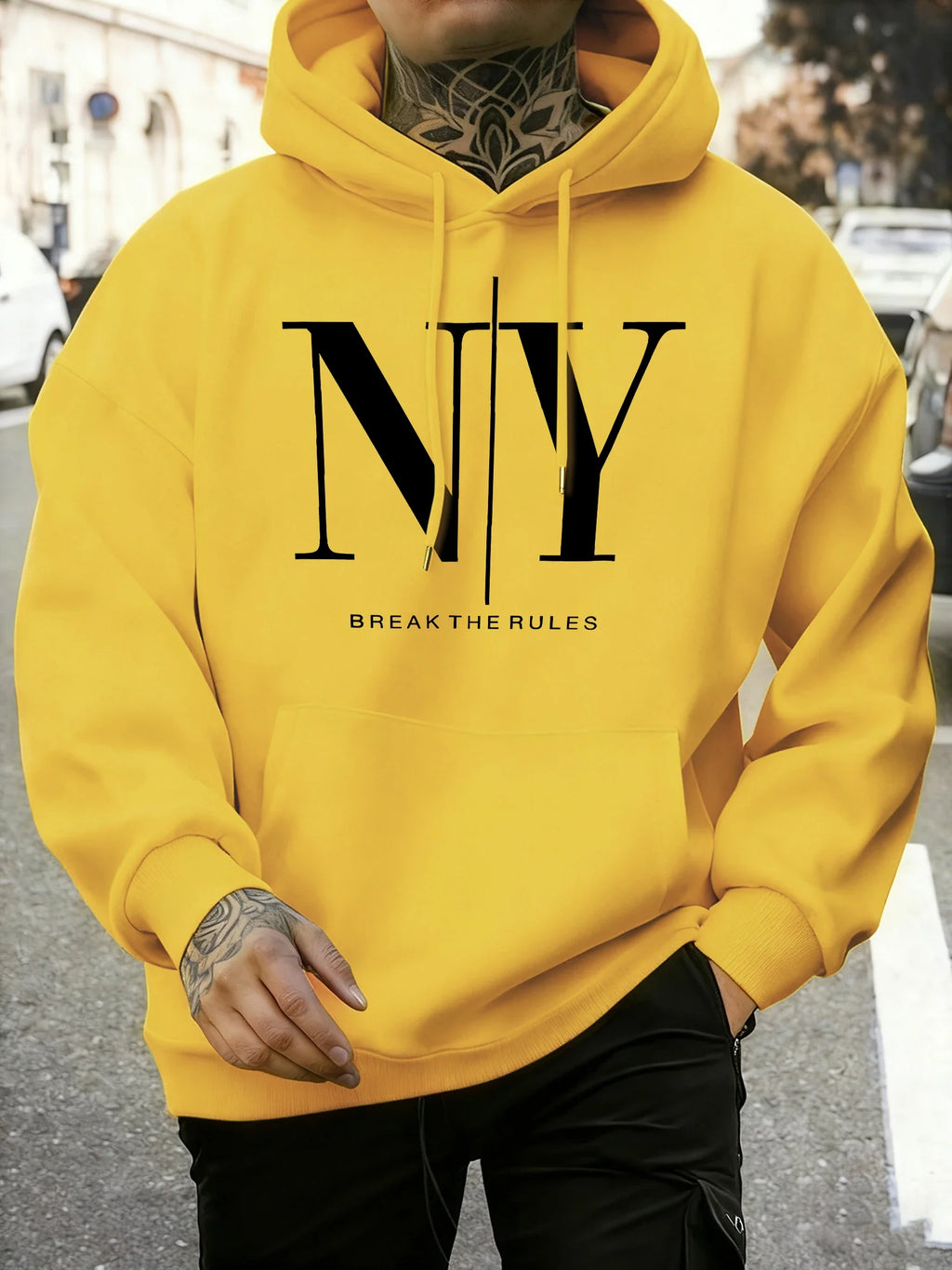 Break The Rules Yes No Imprime automne polaire sweats hommes doux Jogging à capuche rue confortable pulls Sport vêtements de Spo Camara Shopping Break The Rules Yes No Imprime automne polaire sweats hommes doux Jogging à capuche rue confortable pulls Sport vêtements de Spo