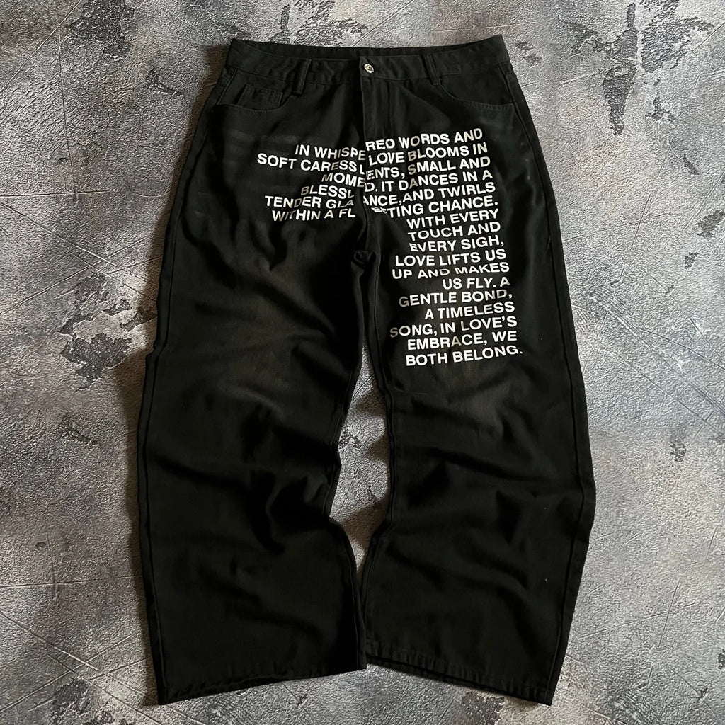 American Pattern Letter Jeans Y2K Men Hoodies Sets Streetwear Gothic Harajuku Hip Hop Men Women Fashion Casual Wide Leg Jeans Camara Shopping American Pattern Letter Jeans Y2K Men Hoodies Sets Streetwear Gothic Harajuku Hip Hop Men Women Fashion Casual Wide Leg Jeans