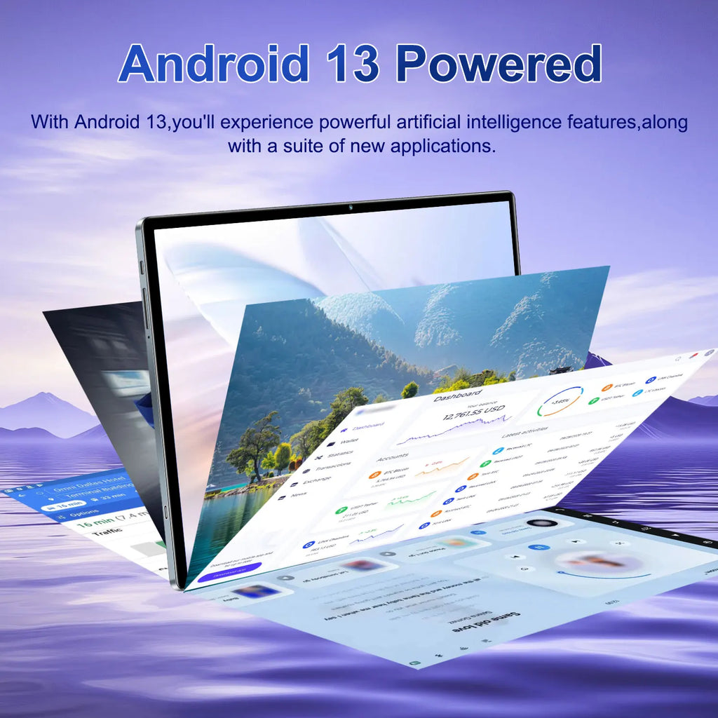 Tablette intelligente surdimensionnée avec stockage interne, écran 10,36 pouces, processeur 10 cœurs, Android 13, 16 Go de RAM, 1 To de ROM, Wi-Fi 5G, batterie 20000 mAh, caméra frontale 16 MP, caméra arrière 32 MP, pou Camara Shopping Tablette intelligente surdimensionnée avec stockage interne, écran 10,36 pouces, processeur 10 cœurs, Android 13, 16 Go de RAM, 1 To de ROM, Wi-Fi 5G, batterie 20000 mAh, caméra frontale 16 MP, caméra arrière 32 MP, pou