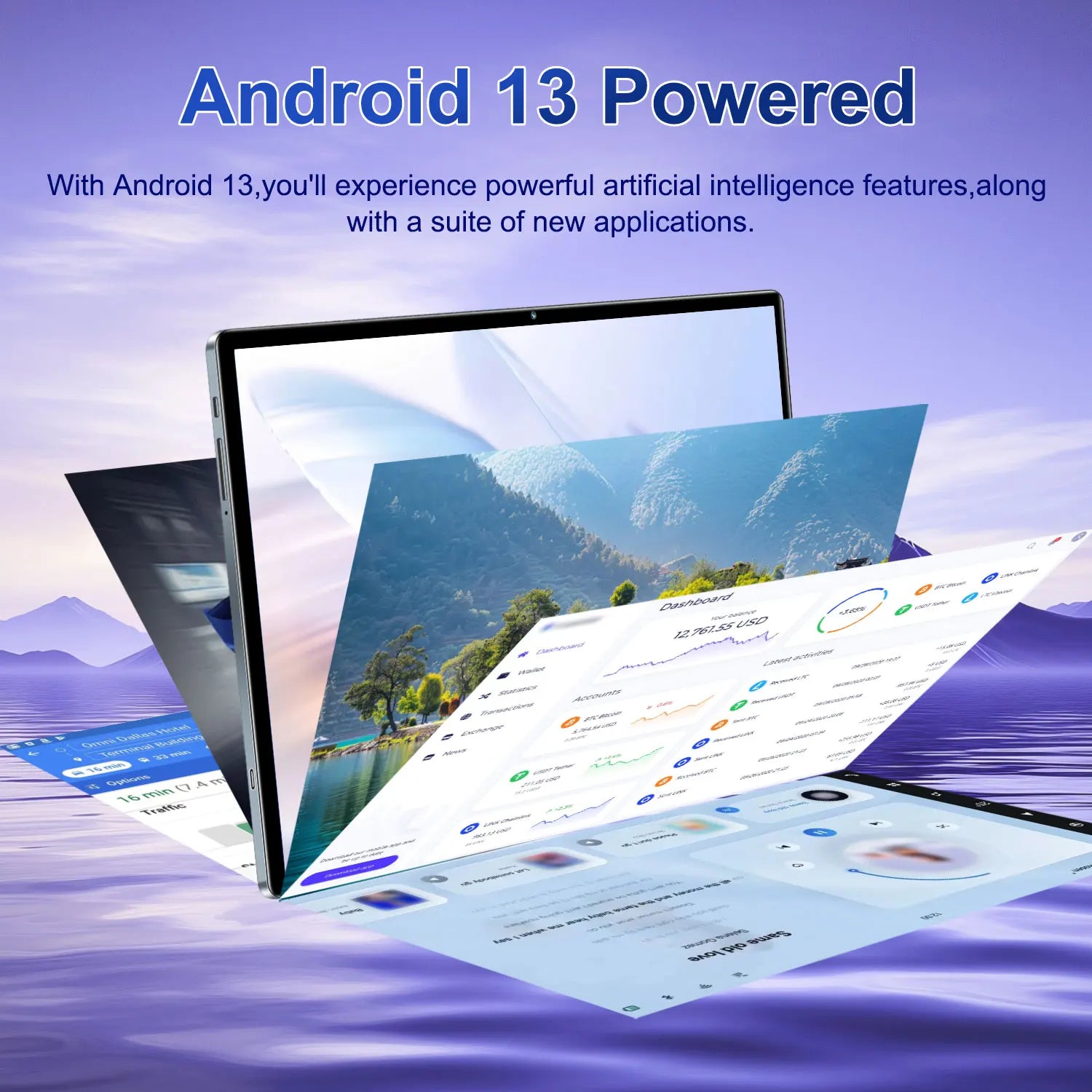 Tablette intelligente surdimensionnée avec stockage interne, écran 10,36 pouces, processeur 10 cœurs, Android 13, 16 Go de RAM, 1 To de ROM, Wi-Fi 5G, batterie 20000 mAh, caméra frontale 16 MP, caméra arrière 32 MP, pou Camara Shopping Tablette intelligente surdimensionnée avec stockage interne, écran 10,36 pouces, processeur 10 cœurs, Android 13, 16 Go de RAM, 1 To de ROM, Wi-Fi 5G, batterie 20000 mAh, caméra frontale 16 MP, caméra arrière 32 MP, pou