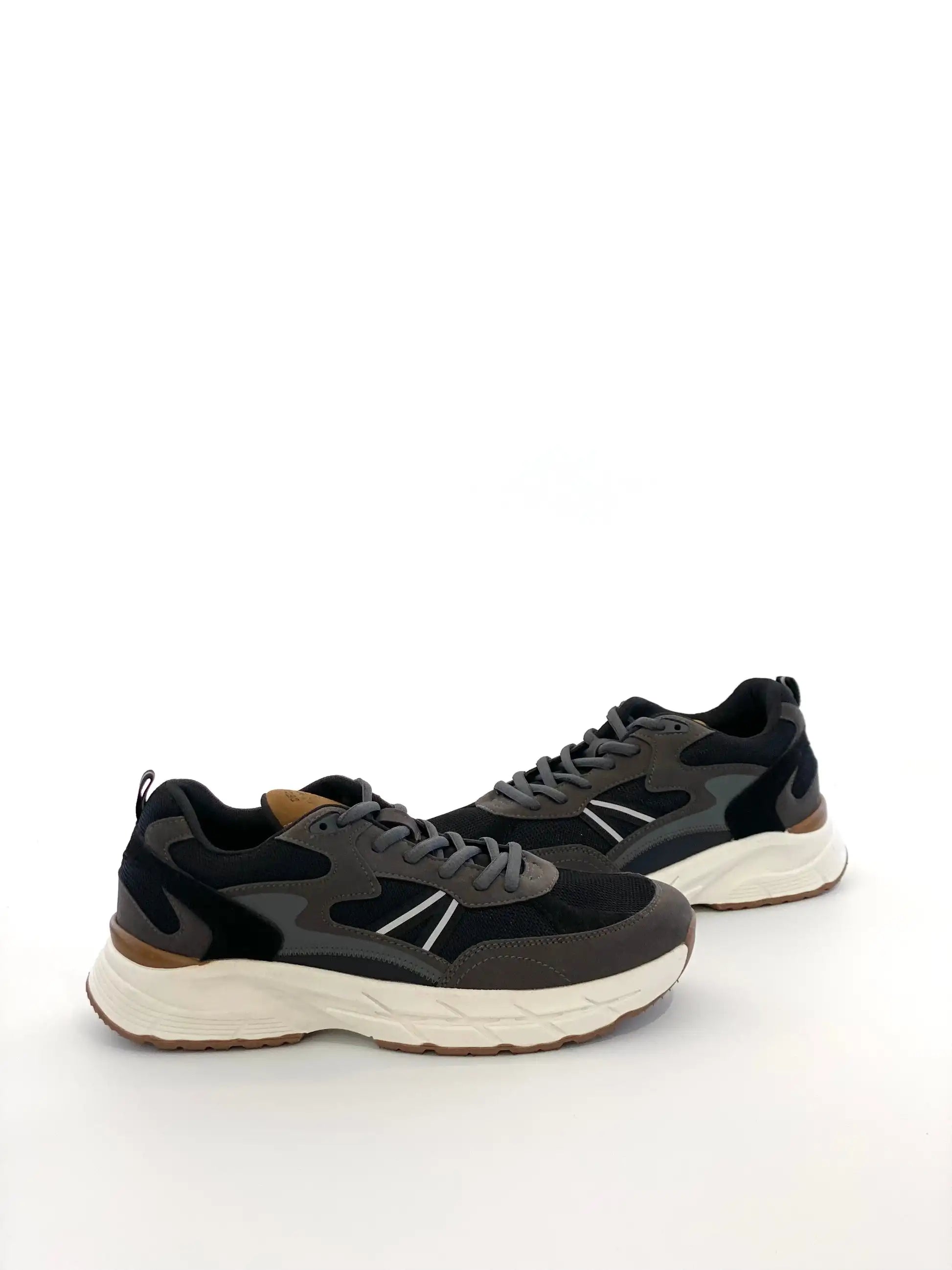 Baskets épaisses pour hommes, chaussures décontractées à lacets, maille respirante, couleur contrastée, chaussures de marche confortables à semelle épaisse Camara Shopping Baskets épaisses pour hommes, chaussures décontractées à lacets, maille respirante, couleur contrastée, chaussures de marche confortables à semelle épaisse