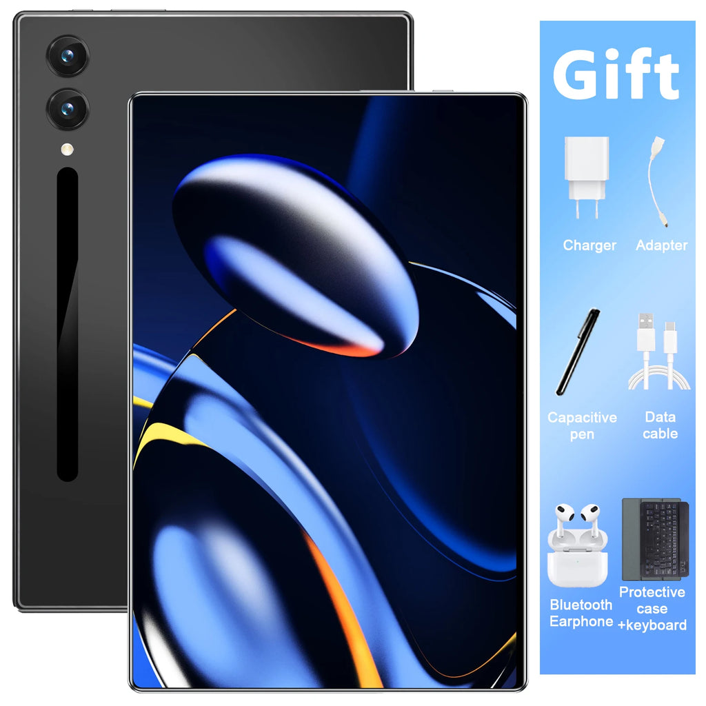 Tablette Android 5G, version globale neuve, 10,36 pouces, 16 Go de RAM, 1 To de ROM, Android 13.0, 14 cœurs, 20000 mAh, appels téléphoniques, Bluetooth, Wi-Fi Camara Shopping Tablette Android 5G, version globale neuve, 10,36 pouces, 16 Go de RAM, 1 To de ROM, Android 13.0, 14 cœurs, 20000 mAh, appels téléphoniques, Bluetooth, Wi-Fi