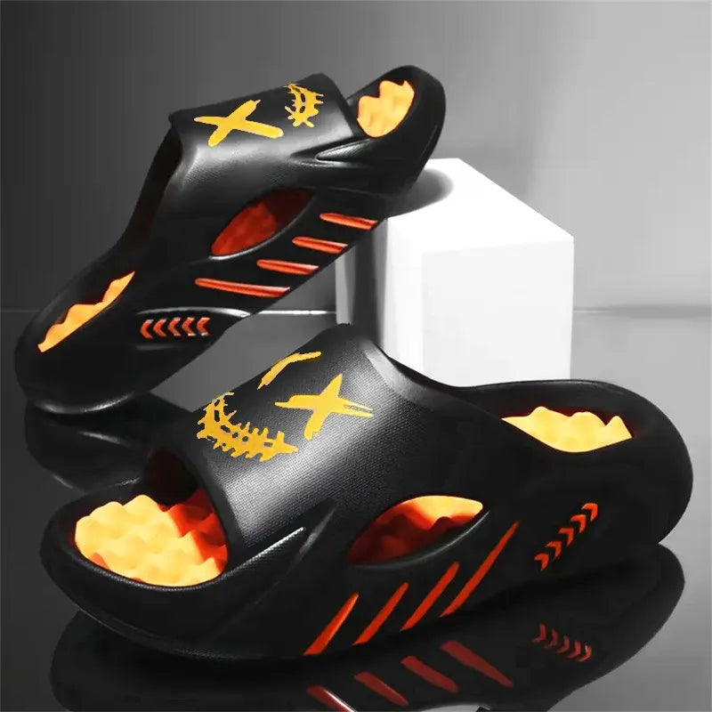 Chaussons d'été pour hommes, chaussures en EVA, antidérapantes, à massage, tongs tendance pour intérieur, chaussures décontractées pour hommes, chaussons pour hommes, grande taille, unisexe Camara Shopping Chaussons d'été pour hommes, chaussures en EVA, antidérapantes, à massage, tongs tendance pour intérieur, chaussures décontractées pour hommes, chaussons pour hommes, grande taille, unisexe