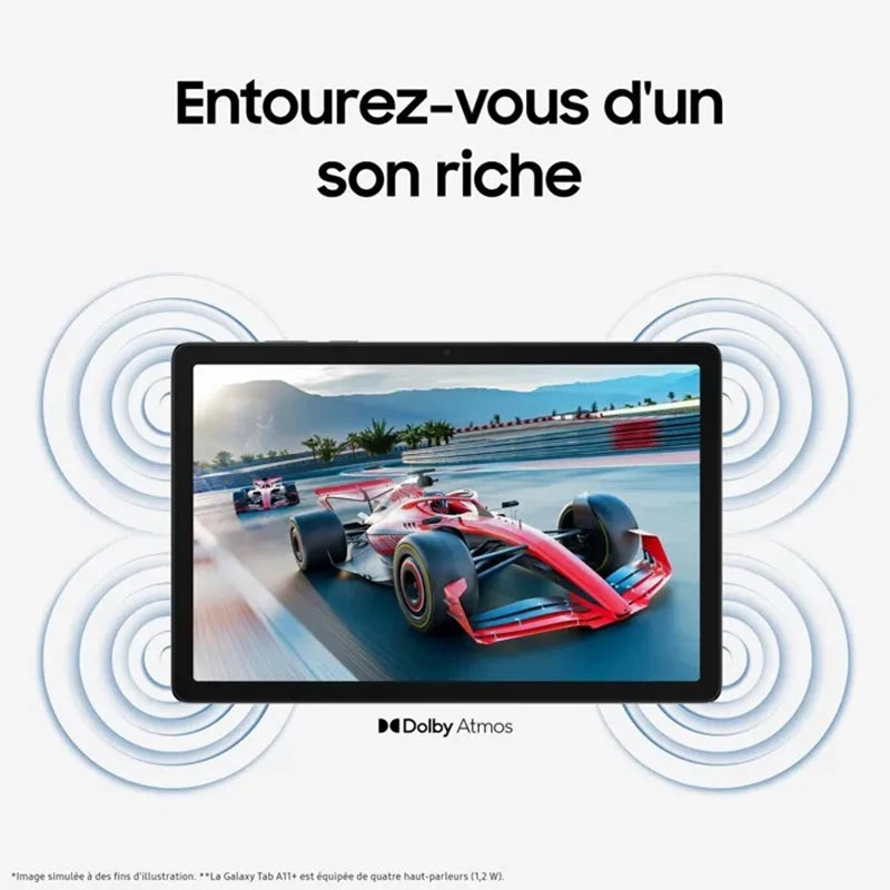 Tablette Samsung Galaxy Tab A11+ SM-X230 WiFi, 6 Go de RAM, 128 Go de stockage, écran TFT de 11 pouces, batterie de 7040 mAh, processeur octa-core, appareil photo 8 MP Camara Shopping Tablette Samsung Galaxy Tab A11+ SM-X230 WiFi, 6 Go de RAM, 128 Go de stockage, écran TFT de 11 pouces, batterie de 7040 mAh, processeur octa-core, appareil photo 8 MP