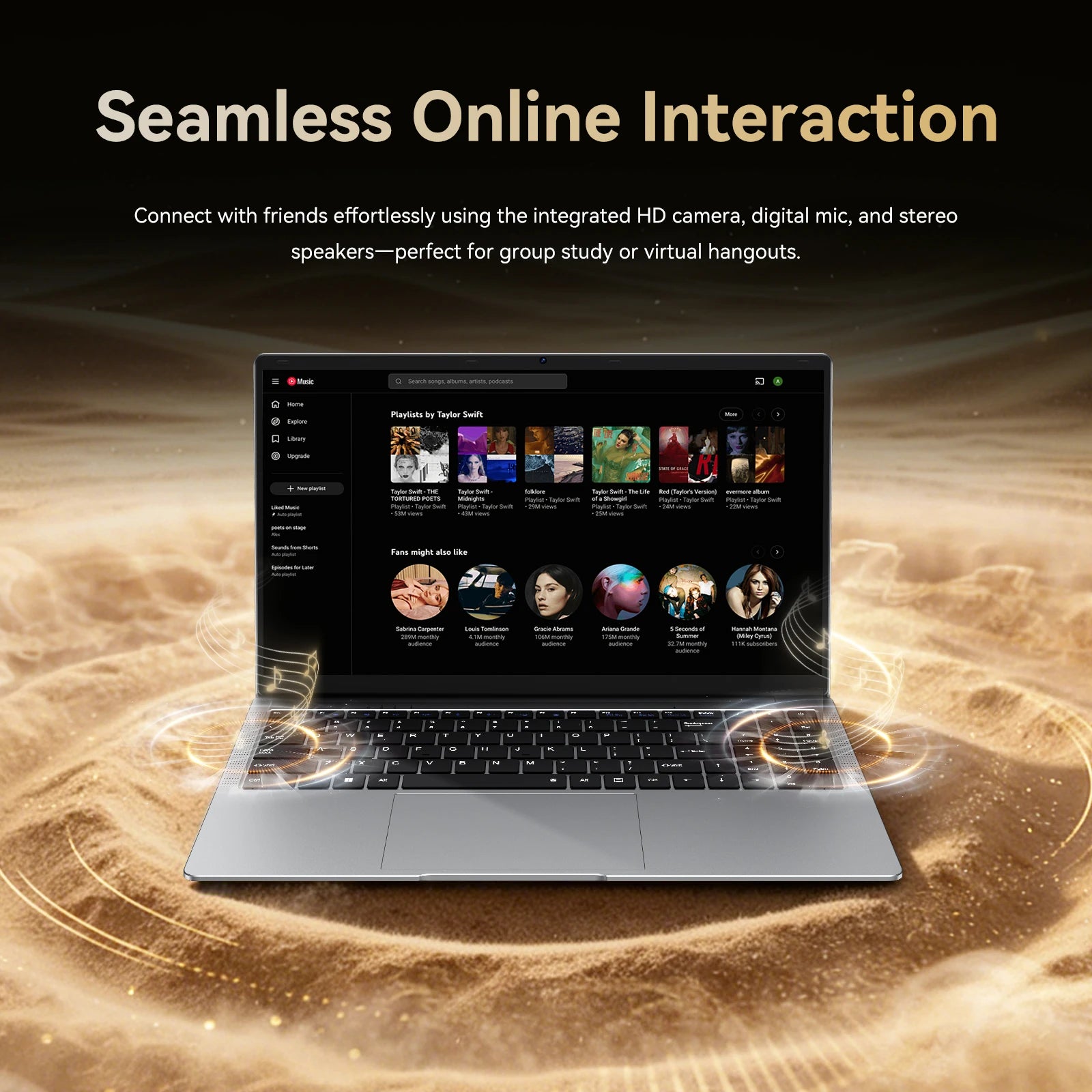 Ordinateur portable HYPERSTRIX 15,6 pouces, Celeron N4000, 8 Go de RAM, 256 Go de SSD, écran Full HD 1080P, Wi-Fi double bande, Mini HDMI, ordinateur portable fin et léger argenté pour les affaires, l'école et la maison - Camara ShoppingOrdinateur portable HYPERSTRIX 15,6 pouces, Celeron N4000, 8 Go de RAM, 256 Go de SSD, écran Full HD 1080P, Wi-Fi double bande, Mini HDMI, ordinateur portable fin et léger argenté pour les affaires, l'école et la maison
