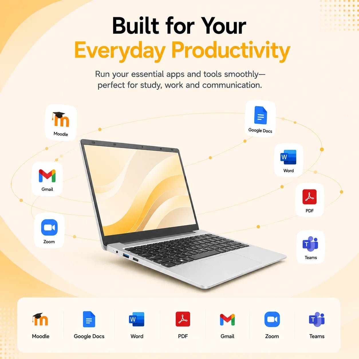 Ordinateur portable étudiant 14,1 pouces | Intel N3710, 12 Go de RAM, 256 Go de SSD | Écran FHD 1080P et batterie 5000 mAh | Travail de bureau et adapté aux personnes âgées - Camara ShoppingOrdinateur portable étudiant 14,1 pouces | Intel N3710, 12 Go de RAM, 256 Go de SSD | Écran FHD 1080P et batterie 5000 mAh | Travail de bureau et adapté aux personnes âgées
