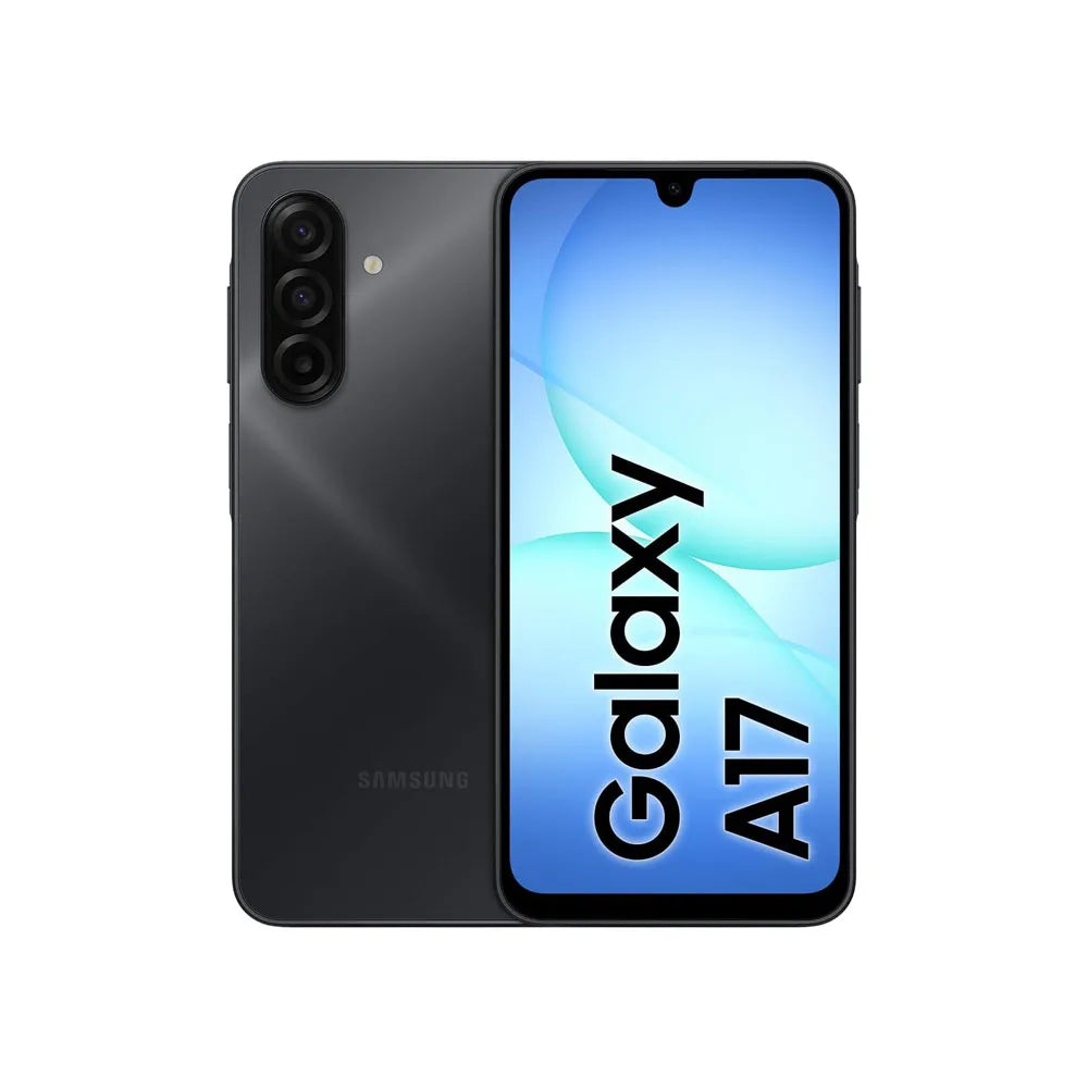 Samsung Galaxy A17 6,7 pouces AMOLED, batterie 5000 mAh, charge rapide 25 W, appareil photo 50 MP, 50 MP OIS + ultra grand angle, double SIM Camara Shopping Samsung Galaxy A17 6,7 pouces AMOLED, batterie 5000 mAh, charge rapide 25 W, appareil photo 50 MP, 50 MP OIS + ultra grand angle, double SIM