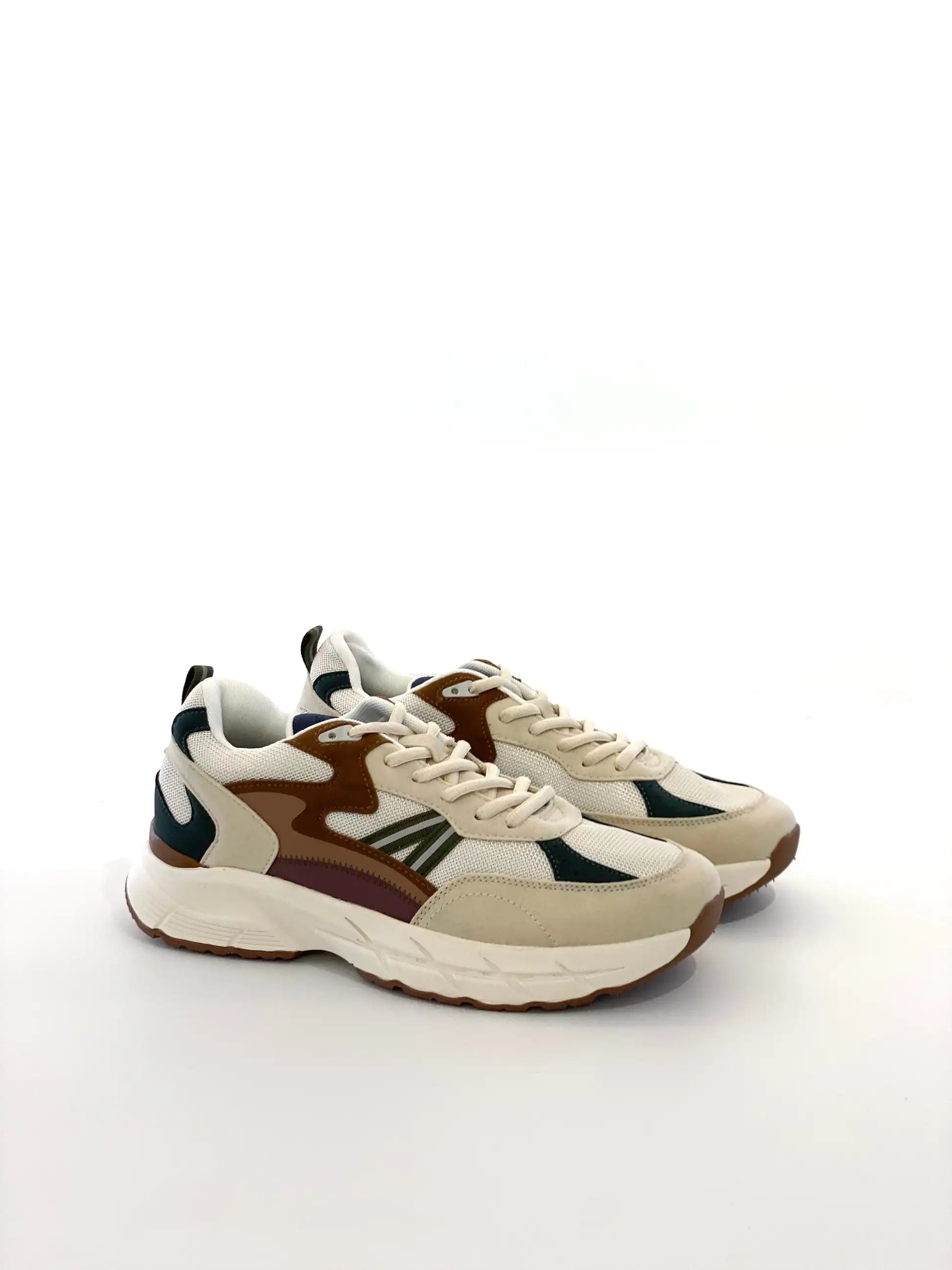 Baskets épaisses pour hommes, chaussures décontractées à lacets, maille respirante, couleur contrastée, chaussures de marche confortables à semelle épaisse Camara Shopping Baskets épaisses pour hommes, chaussures décontractées à lacets, maille respirante, couleur contrastée, chaussures de marche confortables à semelle épaisse