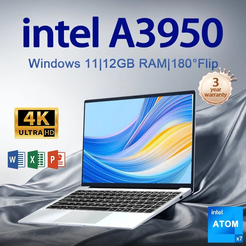 Nouvel ordinateur portable de bureau FUCHU, Intel Atom A3950, 12 Go de RAM, SSD 2 To, PC de jeu, écran HD 1920*1080, ordinateur d'étude, PC 14,1 pouces, Windows 11 Pro, ultra fin - Camara ShoppingNouvel ordinateur portable de bureau FUCHU, Intel Atom A3950, 12 Go de RAM, SSD 2 To, PC de jeu, écran HD 1920*1080, ordinateur d'étude, PC 14,1 pouces, Windows 11 Pro, ultra fin