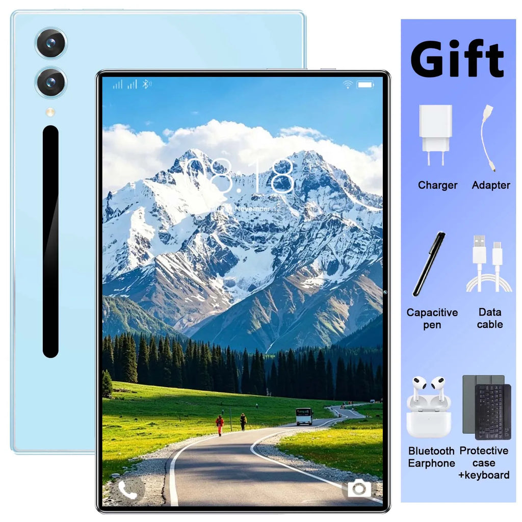 Tablette intelligente surdimensionnée avec stockage interne, écran 10,36 pouces, processeur 10 cœurs, Android 13, 16 Go de RAM, 1 To de ROM, Wi-Fi 5G, batterie 20000 mAh, caméra frontale 16 MP, caméra arrière 32 MP, pou Camara Shopping Tablette intelligente surdimensionnée avec stockage interne, écran 10,36 pouces, processeur 10 cœurs, Android 13, 16 Go de RAM, 1 To de ROM, Wi-Fi 5G, batterie 20000 mAh, caméra frontale 16 MP, caméra arrière 32 MP, pou