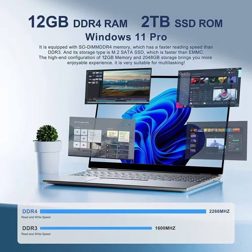 Ordinateur portable 14,1 pouces Windows 11 Intel Atom X7 A3950 180 ° Ordinateur portable pliable et fin pour gamer, 12 Go de RAM, 512 Go/1 To SSD, 1920*1080, ordinateur de bureau et d'étude - Camara ShoppingOrdinateur portable 14,1 pouces Windows 11 Intel Atom X7 A3950 180 ° Ordinateur portable pliable et fin pour gamer, 12 Go de RAM, 512 Go/1 To SSD, 1920*1080, ordinateur de bureau et d'étude