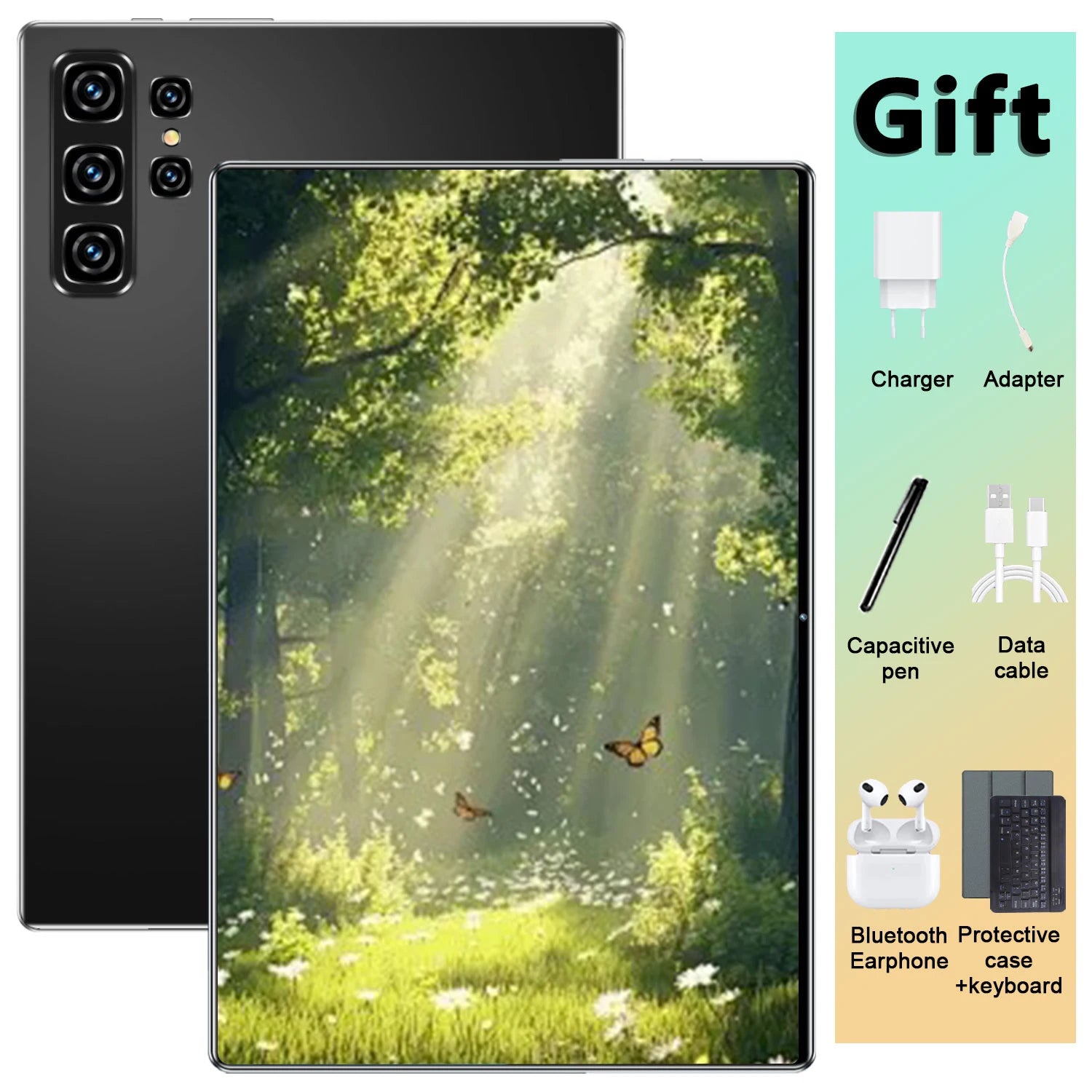 Tablette PC 10,36 pouces Android 13 5G avec double caméra, double SIM, processeur 14 cœurs, Google Play, Bluetooth, Wifi, 16 Go de RAM + 1 To de ROM Camara Shopping Tablette PC 10,36 pouces Android 13 5G avec double caméra, double SIM, processeur 14 cœurs, Google Play, Bluetooth, Wifi, 16 Go de RAM + 1 To de ROM