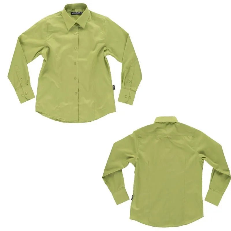 Women's long sleeve work shirt - Camara ShoppingWomen's long sleeve work shirt