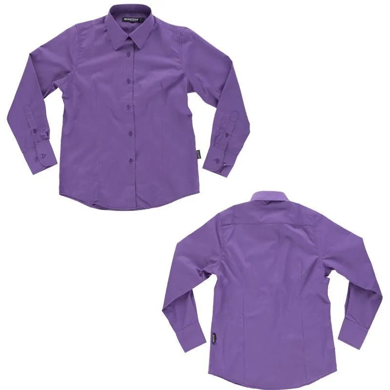 Women's long sleeve work shirt - Camara ShoppingWomen's long sleeve work shirt