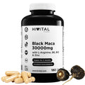 Black Maca 30000 mg .180 vegan capsules. Hivital Camara Shopping Black Maca 30000 mg .180 vegan capsules. Hivital