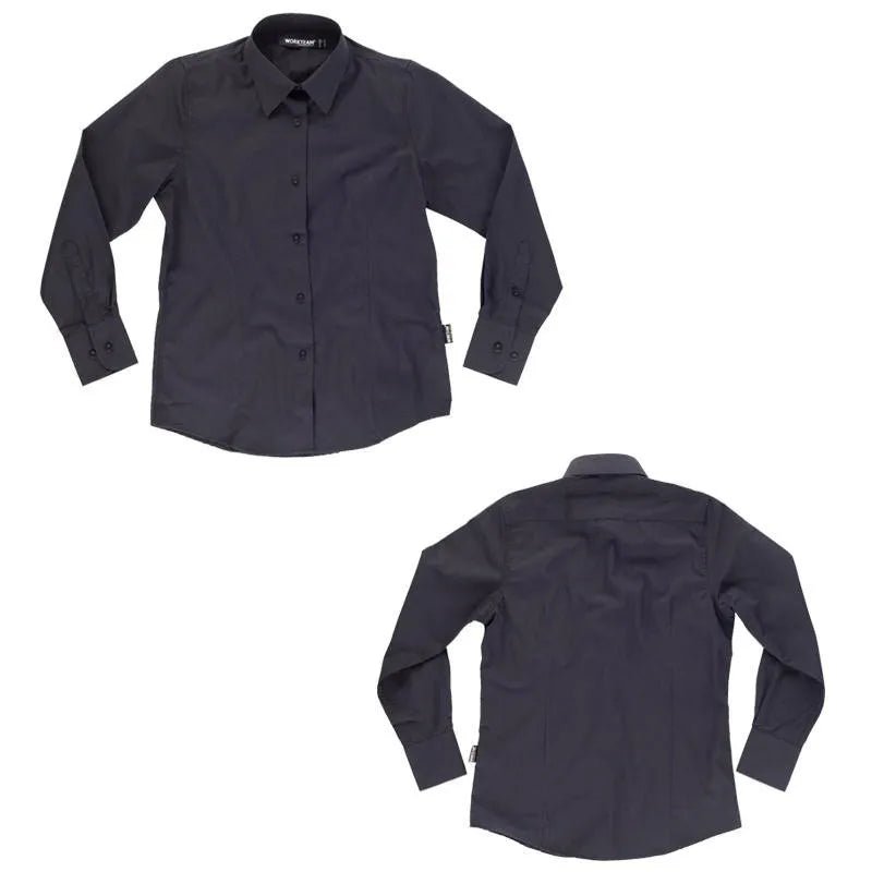 Women's long sleeve work shirt - Camara ShoppingWomen's long sleeve work shirt