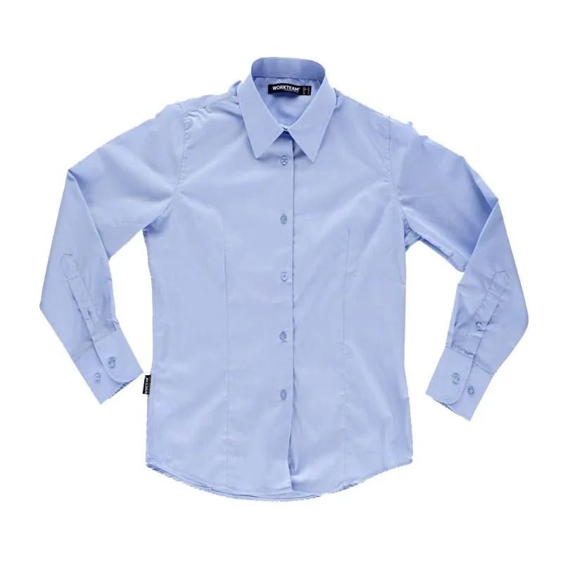 Women's long sleeve work shirt - Camara ShoppingWomen's long sleeve work shirt