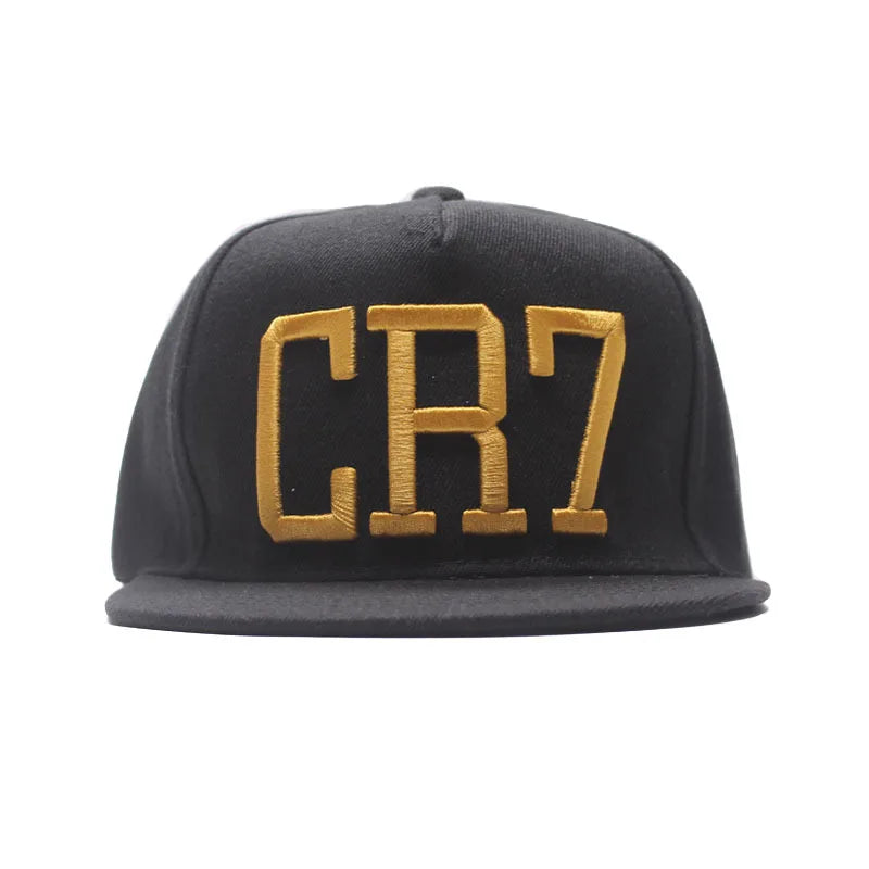 Cristiano Ronaldo CR7 casquette de baseball coton réglable 3D broderie os CR7 chapeau de relance hommes femmes chapeaux de sport décontractés Camara Shopping Cristiano Ronaldo CR7 casquette de baseball coton réglable 3D broderie os CR7 chapeau de relance hommes femmes chapeaux de sport décontractés