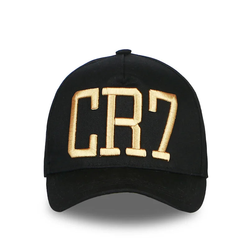 Cristiano Ronaldo CR7 casquette de baseball coton réglable 3D broderie os CR7 chapeau de relance hommes femmes chapeaux de sport décontractés Camara Shopping Cristiano Ronaldo CR7 casquette de baseball coton réglable 3D broderie os CR7 chapeau de relance hommes femmes chapeaux de sport décontractés