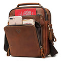HUMERPAUL sac à bandoulière en cuir véritable pour hommes sacs croisés Vintage grande capacité mâle messager sac fourre-tout voyage Bolso Hombres Camara Shopping HUMERPAUL sac à bandoulière en cuir véritable pour hommes sacs croisés Vintage grande capacité mâle messager sac fourre-tout voyage Bolso Hombres