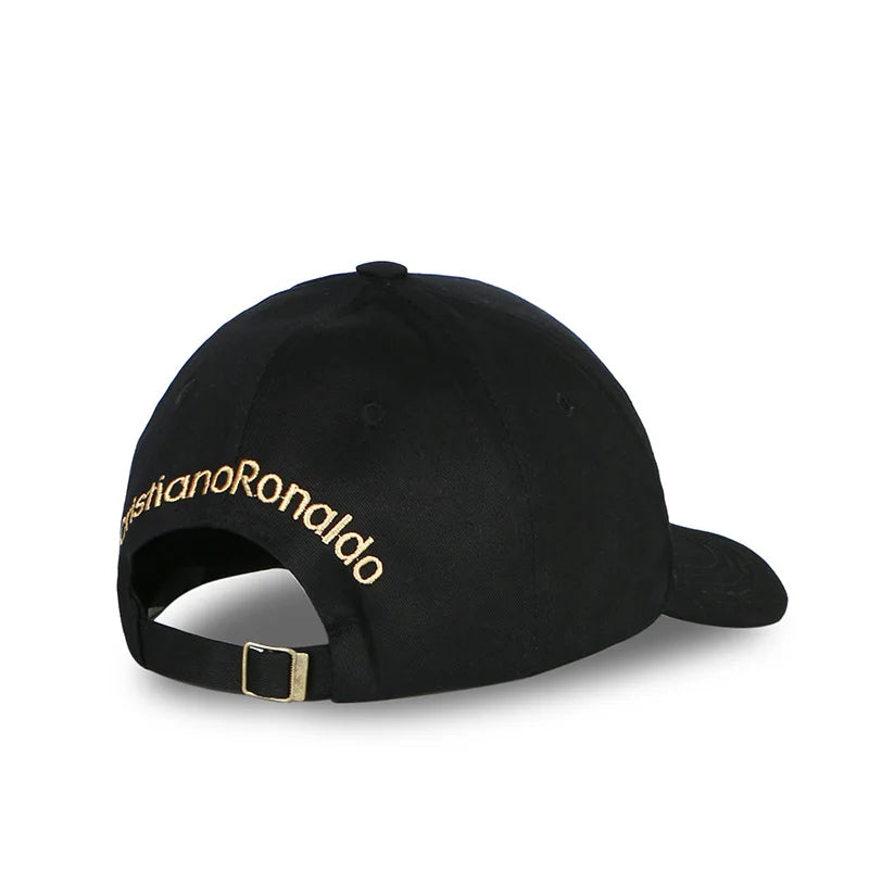 Cristiano Ronaldo CR7 casquette de baseball coton réglable 3D broderie os CR7 chapeau de relance hommes femmes chapeaux de sport décontractés Camara Shopping Cristiano Ronaldo CR7 casquette de baseball coton réglable 3D broderie os CR7 chapeau de relance hommes femmes chapeaux de sport décontractés