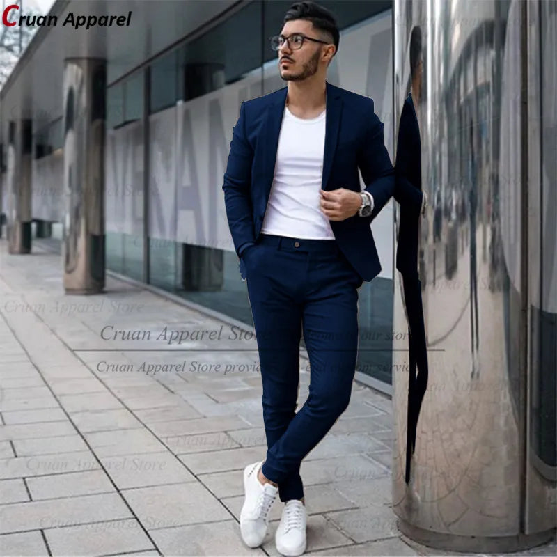 Ensemble sur mesure pour hommes, veste et pantalon décontractés, coupe couvertes, streetwear décontracté, beige, mode classique, fête de mariage, marié imbibé, nouveau, 2 pièces Camara Shopping Ensemble sur mesure pour hommes, veste et pantalon décontractés, coupe couvertes, streetwear décontracté, beige, mode classique, fête de mariage, marié imbibé, nouveau, 2 pièces