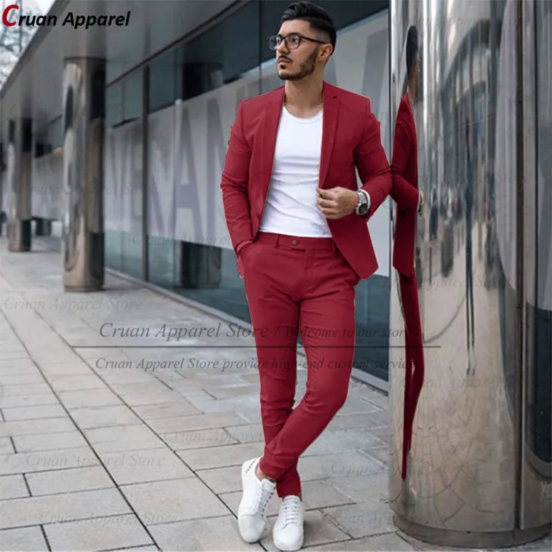 Ensemble sur mesure pour hommes, veste et pantalon décontractés, coupe couvertes, streetwear décontracté, beige, mode classique, fête de mariage, marié imbibé, nouveau, 2 pièces Camara Shopping Ensemble sur mesure pour hommes, veste et pantalon décontractés, coupe couvertes, streetwear décontracté, beige, mode classique, fête de mariage, marié imbibé, nouveau, 2 pièces