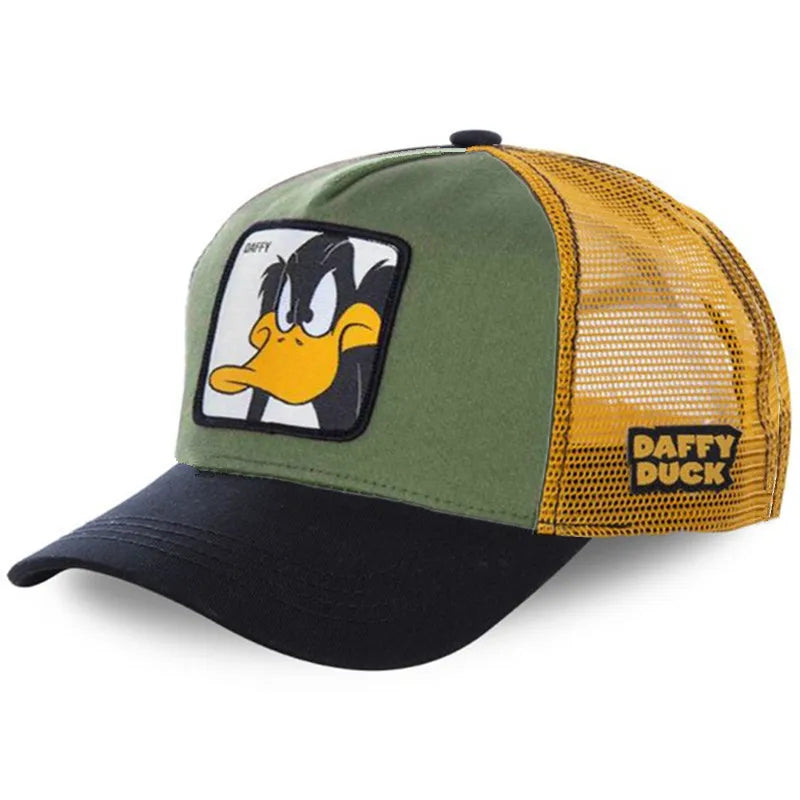 Casquette de baseball unisexe Anime Cartoon pour hommes, chapeau de camionneur, patch Piazza, haute qualité, offre spéciale Camara Shopping Casquette de baseball unisexe Anime Cartoon pour hommes, chapeau de camionneur, patch Piazza, haute qualité, offre spéciale