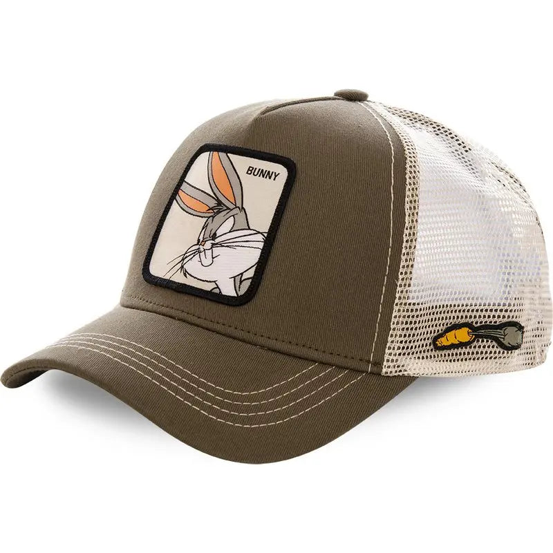 Casquette de baseball unisexe Anime Cartoon pour hommes, chapeau de camionneur, patch Piazza, haute qualité, offre spéciale Camara Shopping Casquette de baseball unisexe Anime Cartoon pour hommes, chapeau de camionneur, patch Piazza, haute qualité, offre spéciale