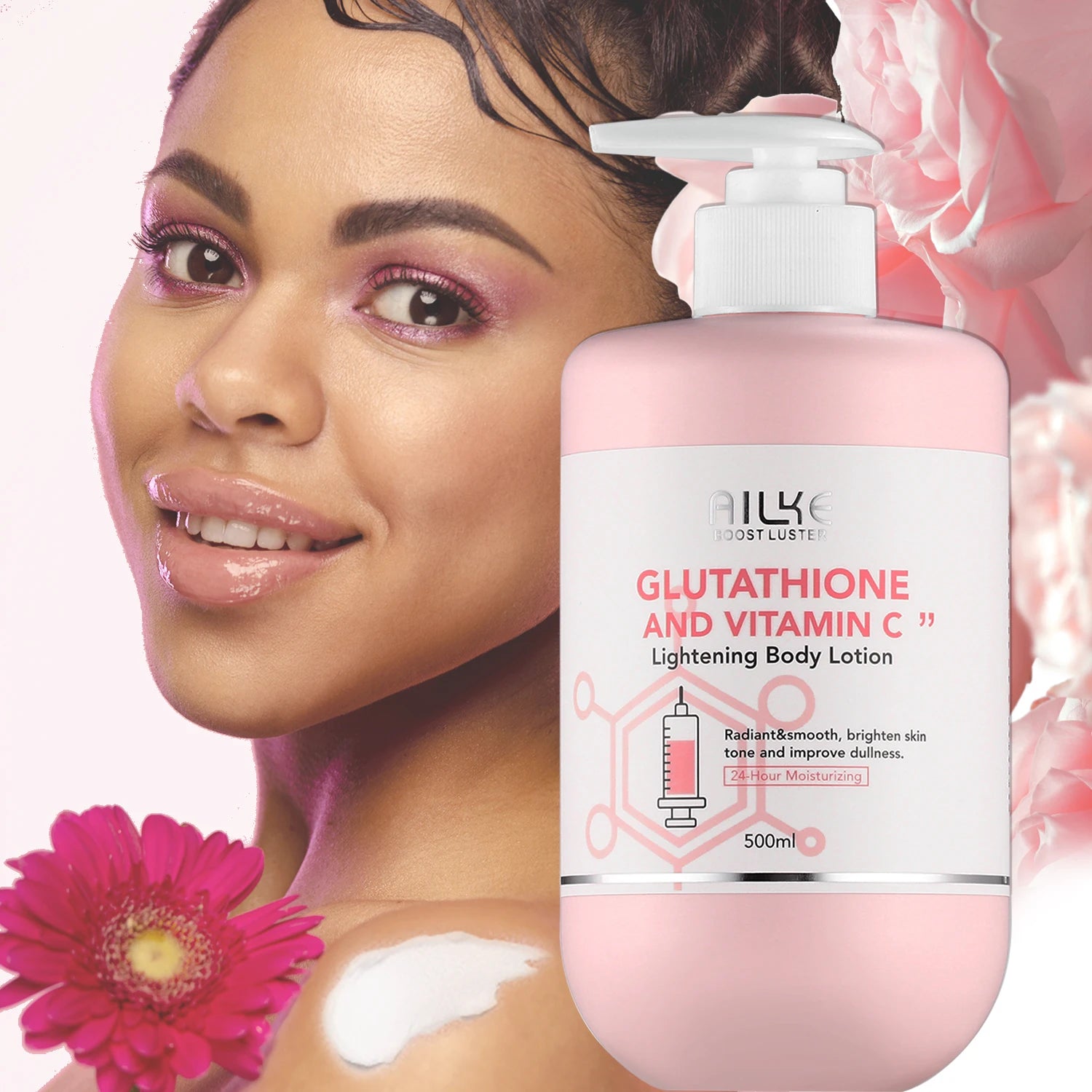 AILKE-Crème éclaircissante pour le corps à la vitamine C et au glutathion, pour unifier le teint de la peau, le cou, les coudes, les ati elles et les jambes Camara Shopping AILKE-Crème éclaircissante pour le corps à la vitamine C et au glutathion, pour unifier le teint de la peau, le cou, les coudes, les ati elles et les jambes