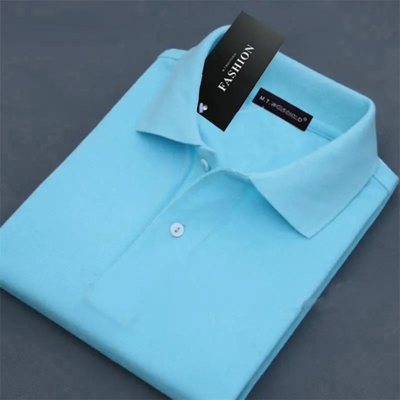 100% coton haute qualité été hommes Polos XS-5XL décontracté solide à manches courtes Polos Homme mode sport chemise hommes hauts Camara Shopping 100% coton haute qualité été hommes Polos XS-5XL décontracté solide à manches courtes Polos Homme mode sport chemise hommes hauts