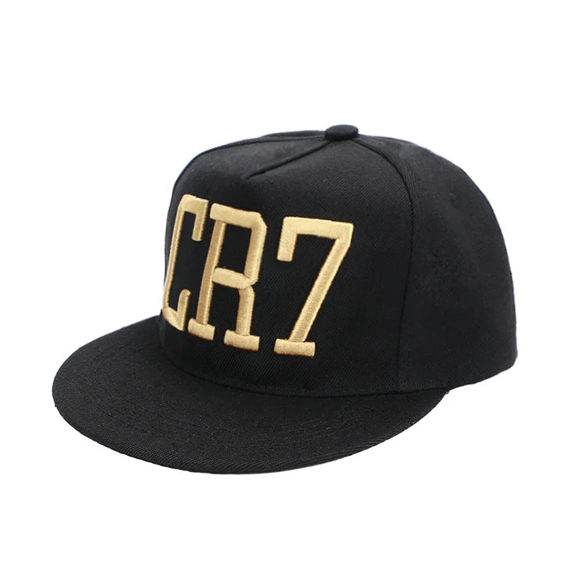 Cristiano Ronaldo CR7 casquette de baseball coton réglable 3D broderie os CR7 chapeau de relance hommes femmes chapeaux de sport décontractés Camara Shopping Cristiano Ronaldo CR7 casquette de baseball coton réglable 3D broderie os CR7 chapeau de relance hommes femmes chapeaux de sport décontractés