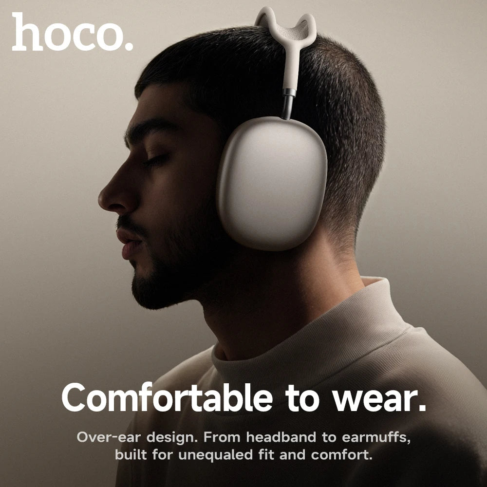 HOCO W65 Plus ANC - Casque Bluetooth sans fil à réduction de bruit - Camara ShoppingHOCO W65 Plus ANC - Casque Bluetooth sans fil à réduction de bruit