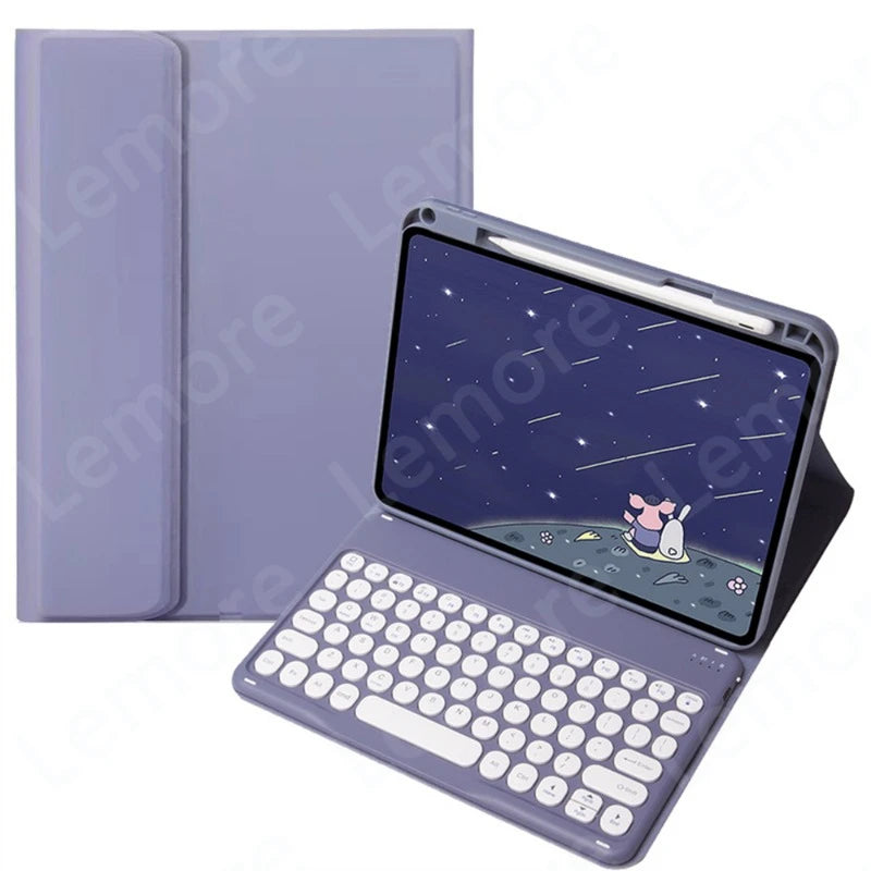 Housse de tablette pour clavier Redmi Pad 2, étui de support de 11 pouces avec fente pour crayon pour clavier espagnol Xiaomi Redmi Pad 2 2025