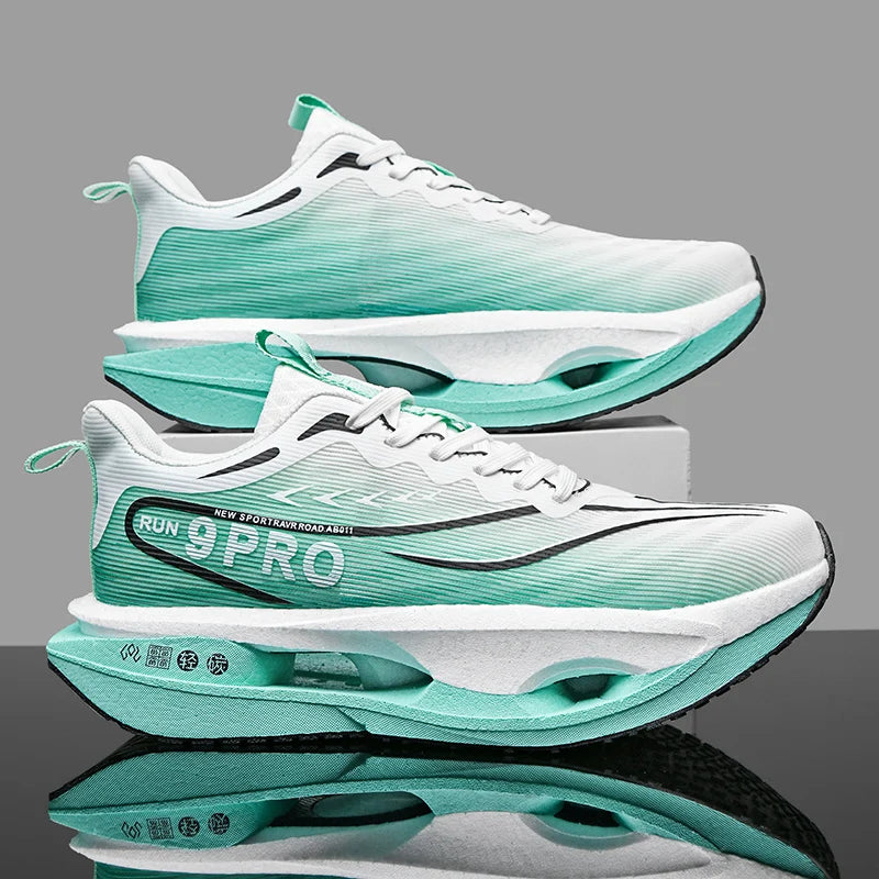Chaussures de course pour hommes avec plaque en carbone, spécialité marathon, baskets de sport décontractées pour hommes, baskets athlétiques respirantes et confortables pour femmes Camara Shopping Chaussures de course pour hommes avec plaque en carbone, spécialité marathon, baskets de sport décontractées pour hommes, baskets athlétiques respirantes et confortables pour femmes