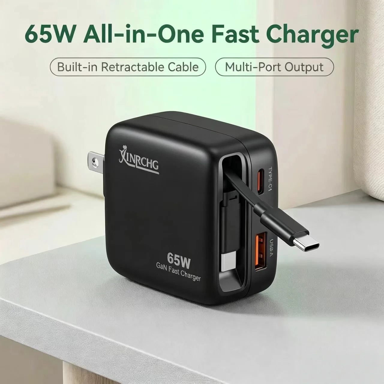 Chargeur Super Rapide GaN 65W Type C Prise EU US UK Câble USB C Rétractable pour iPhone 15 16 17 Pro Xiaomi Samsung POCO Huawei Realme Camara Shopping Chargeur Super Rapide GaN 65W Type C Prise EU US UK Câble USB C Rétractable pour iPhone 15 16 17 Pro Xiaomi Samsung POCO Huawei Realme