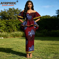 Vêtements africains pour femmes, chemisiers à épaules dénudées avec manches évasées brodées et jupes mi-longues, ensembles imprimés, tenues Ankara, 2626040 Camara Shopping Vêtements africains pour femmes, chemisiers à épaules dénudées avec manches évasées brodées et jupes mi-longues, ensembles imprimés, tenues Ankara, 2626040