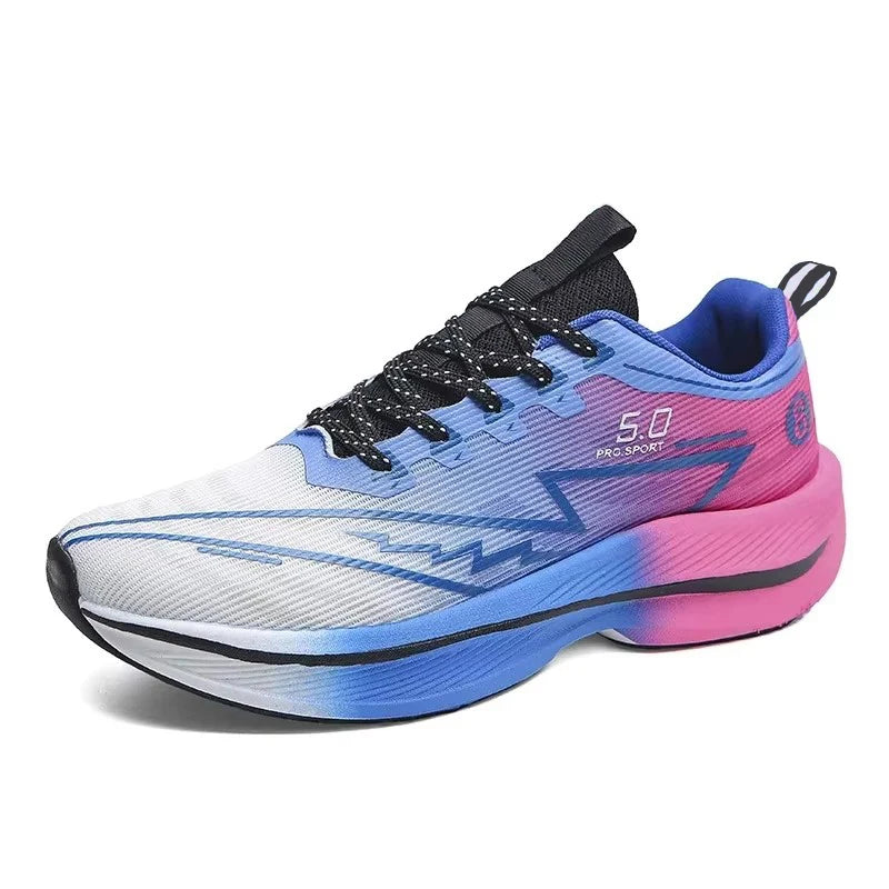 Chaussures de course à plaque de carbone pour hommes, baskets de sport à coussin souple, absorbant les chocs, unisexes, légères, antidérapantes, chaussures d'entraînement Camara Shopping Chaussures de course à plaque de carbone pour hommes, baskets de sport à coussin souple, absorbant les chocs, unisexes, légères, antidérapantes, chaussures d'entraînement