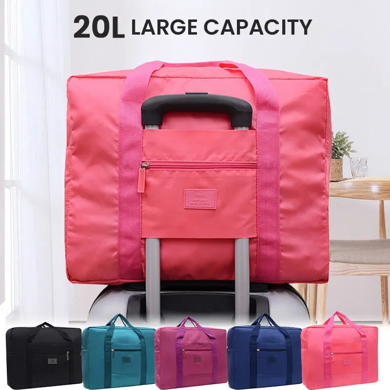 Sac de voyage pliable, sac de voyage léger pour femmes et hommes, fourre-tout, sac à bagages de transport, sac de nuit pour week-end Camara Shopping Sac de voyage pliable, sac de voyage léger pour femmes et hommes, fourre-tout, sac à bagages de transport, sac de nuit pour week-end