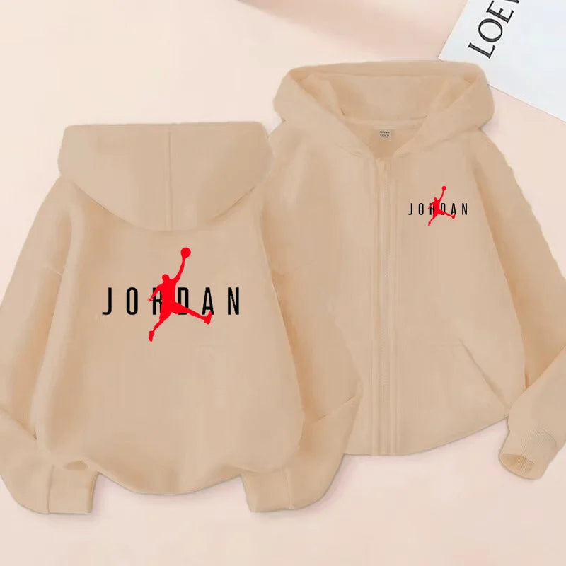 Vêtements de sport pour enfants, vestes de sport amples, garçons et filles âgés de 3 à 12 ans, vêtements de sport et sweats à capuche à fermeture éclair pour adolescents